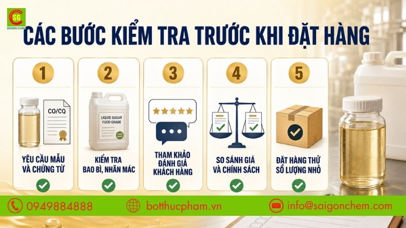 mua đường HFCS 55 ở đâu uy tín